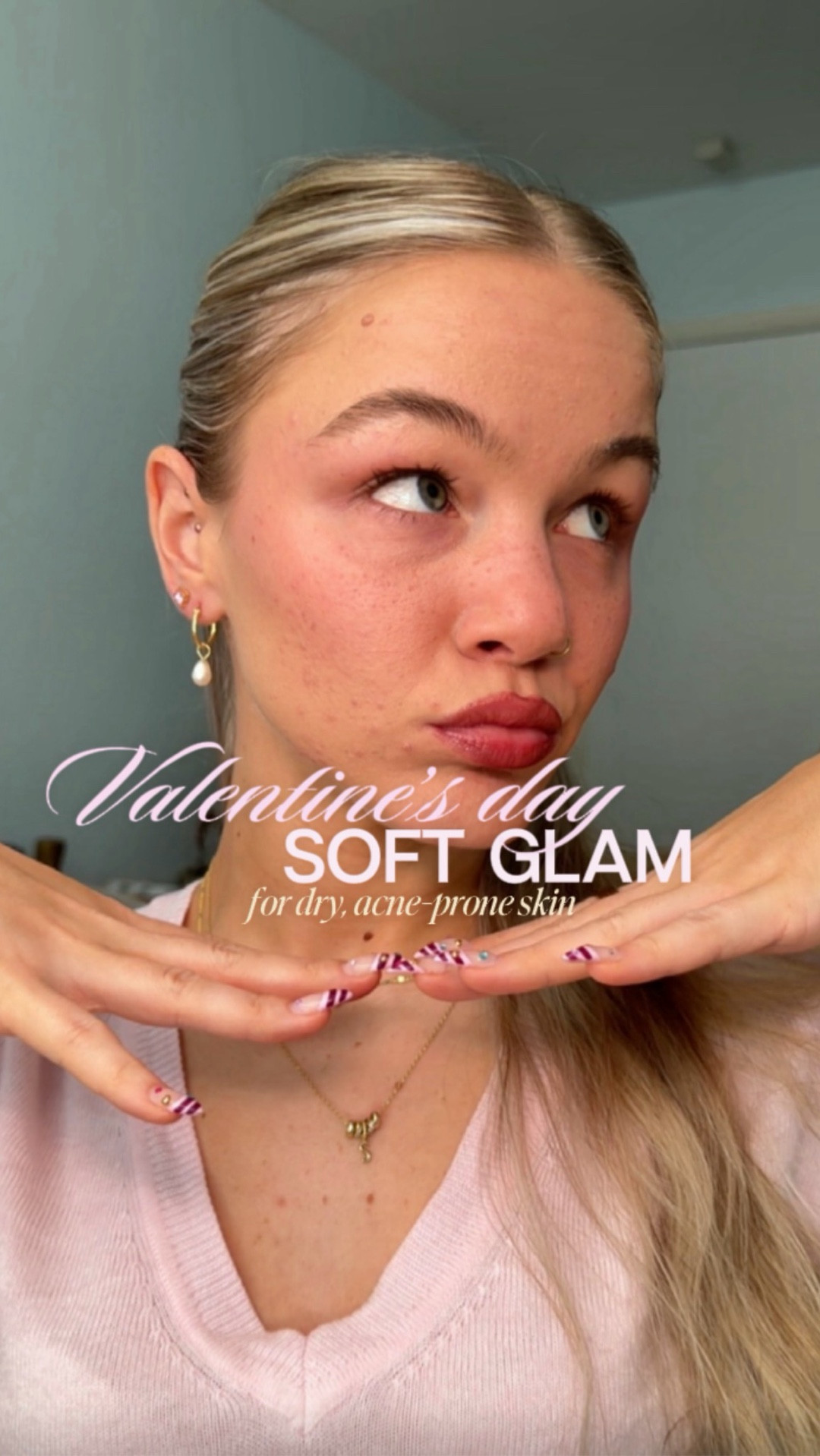 soft natural glam for valentine’s day on dry, acne-prone skin 🩰💐🥂

foundation + concealer aren’t linkable but are methodiq skinshield and spotshield in shade 35 ✨

full lip combo in the next post!!

#LTKValentine #LTKBeauty #LTKgrwm