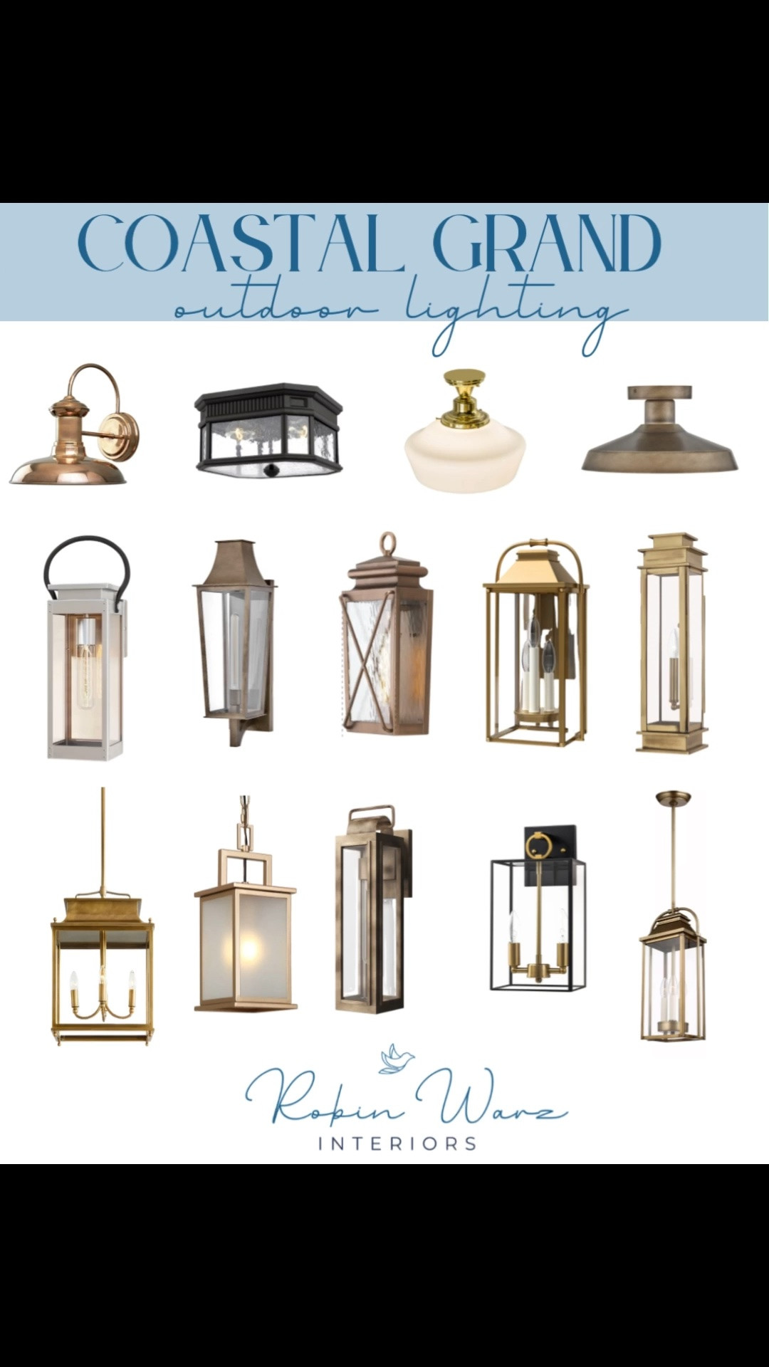 Coastal grand millennial outdoor lighting, plus mirrors, your favorite ceiling fans and more

#LTKHome