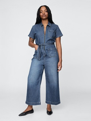 Belted Denim Jumpsuit | Gap (US)