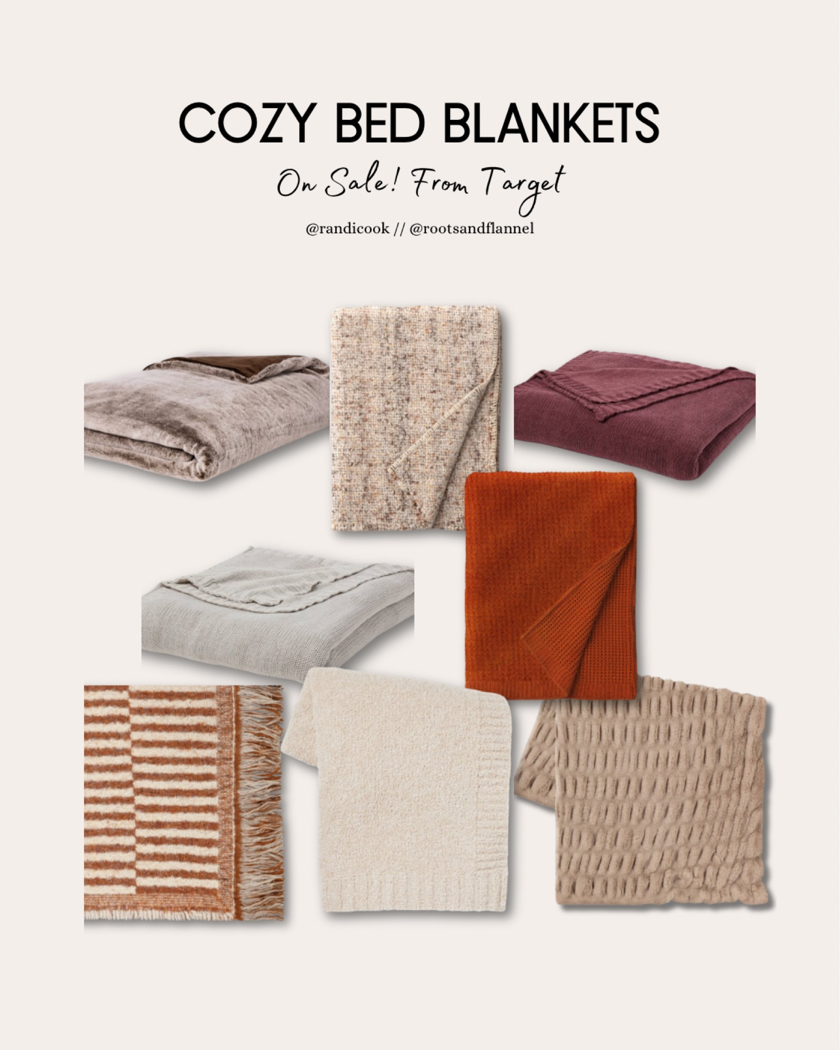 Cozy and top-rated bed blankets from Target! 

Fall refresh | Sale | Home decor | Home goods | Throw blankets | Neutrals | Autumn | Circle Deals | Knit | Faux fur | Sweater

#LTKHome #LTKSaleAlert
