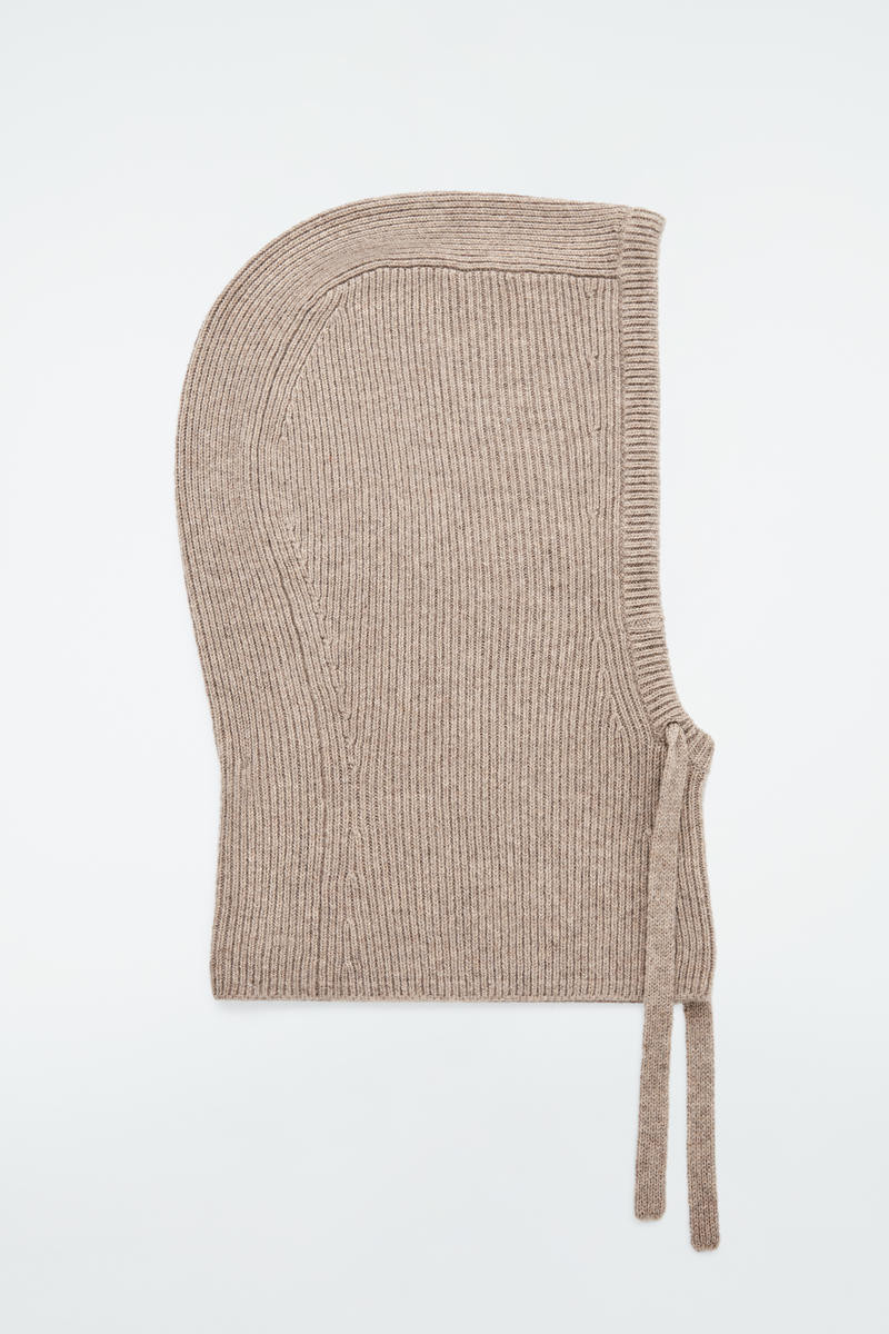 Ribbed Wool Balaclava | COS UK