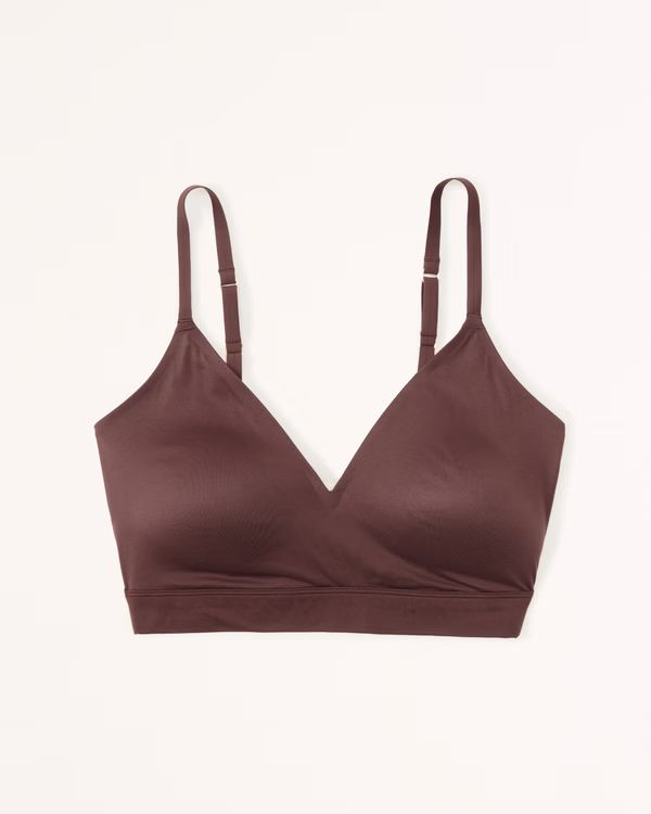 Women's Curve Love Next to Naked V-Neck Bralette | Women's Intimates & Sleepwear | Abercrombie.co... | Abercrombie & Fitch (US)