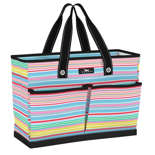 SCOUT BJ Bag - Large, Utility Tote Bag for Women, Nurses, Teachers and Moms with Zipper & 4 Exterior Pockets for Organizing… | Amazon (US)