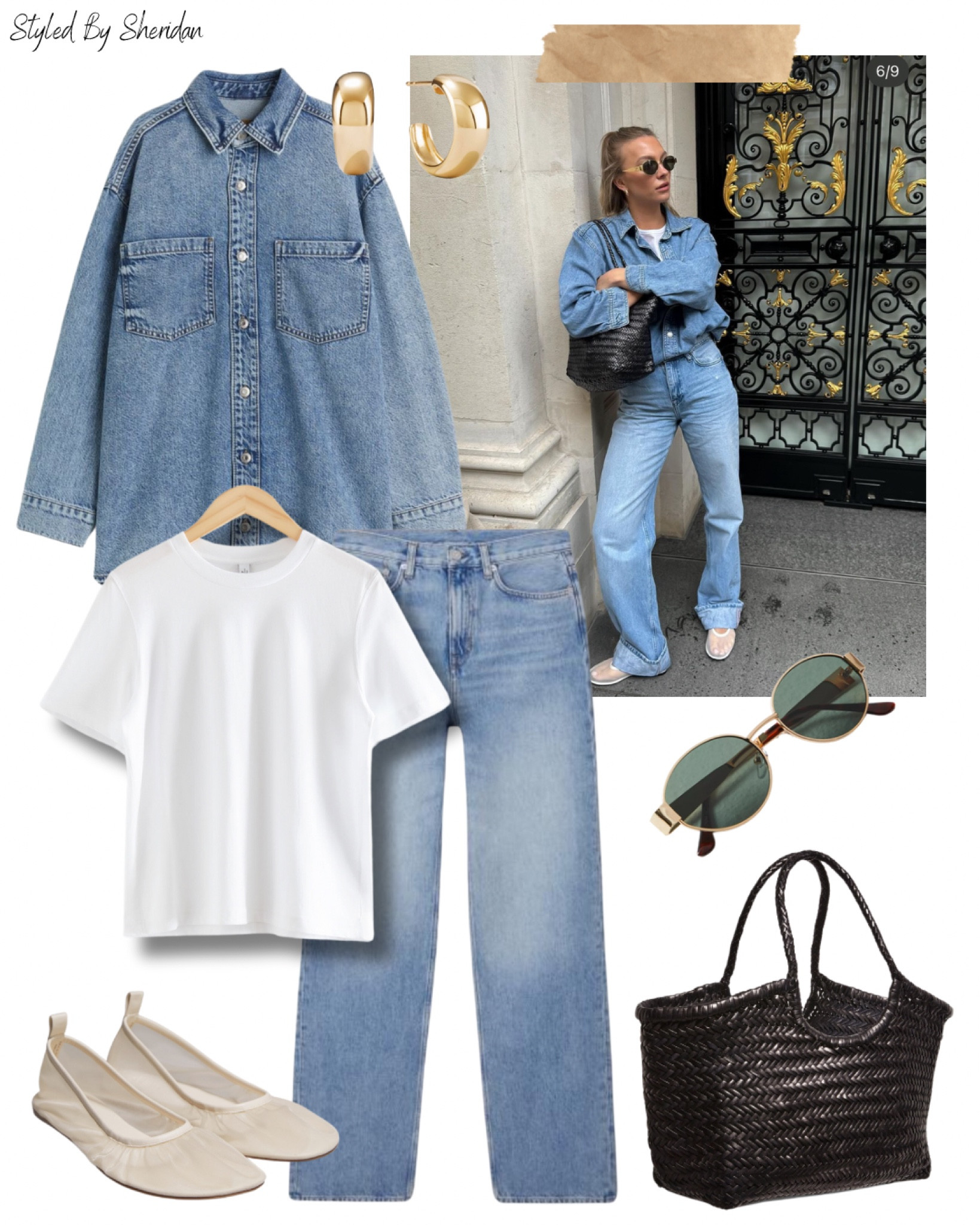 Get the look 📷 Styling mesh ballet flats for Spring 🤍

#LTKeurope #LTKspring #LTKuk