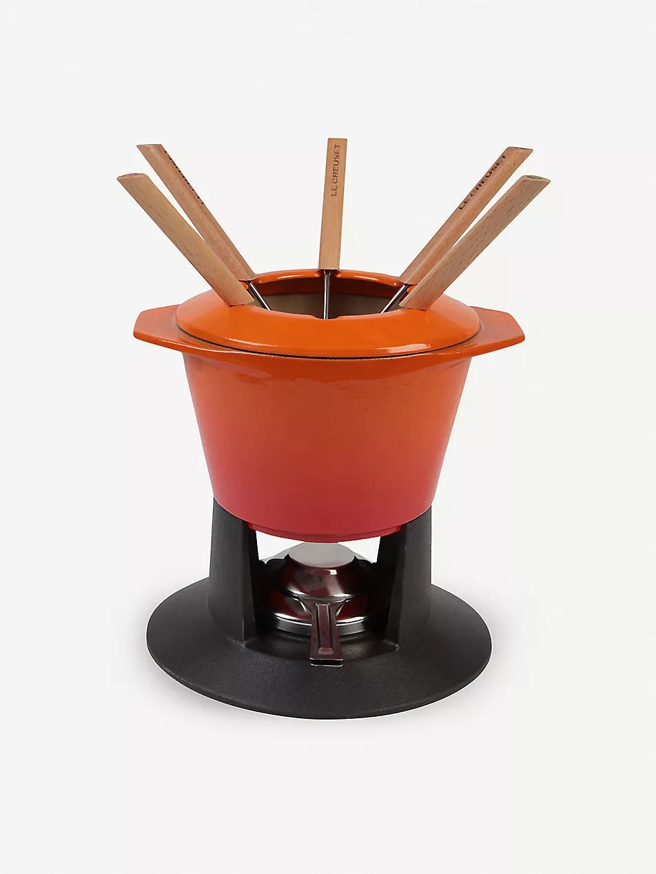 Gourmand cast iron fondue set | Selfridges