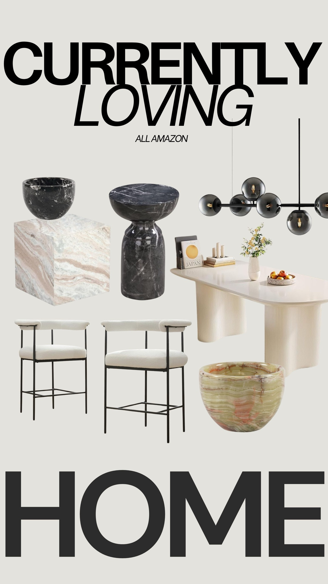 Amazon home finds! #amazonhome #amazonfinds #allamazon #ltkamazon #homedecor #interiorinspo #marble #seating #lighting

#LTKhome #LTKfindsunder100 #LTKSeasonal