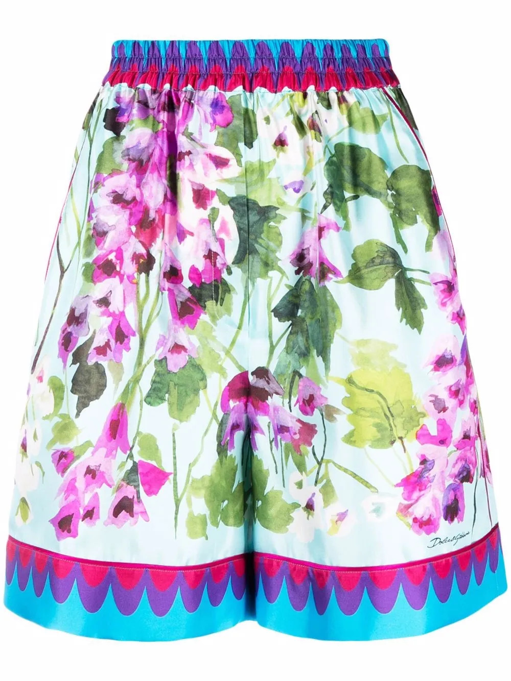 Dolce & Gabbana Shorts Mit Hohem Bund - Farfetch | Farfetch Global