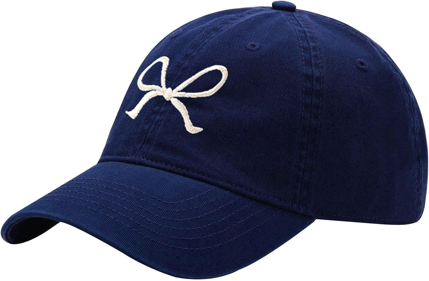 Women Bow Embroidery Baseball Cap Adjustable Outdoor Mom Sun Hat | Amazon (US)