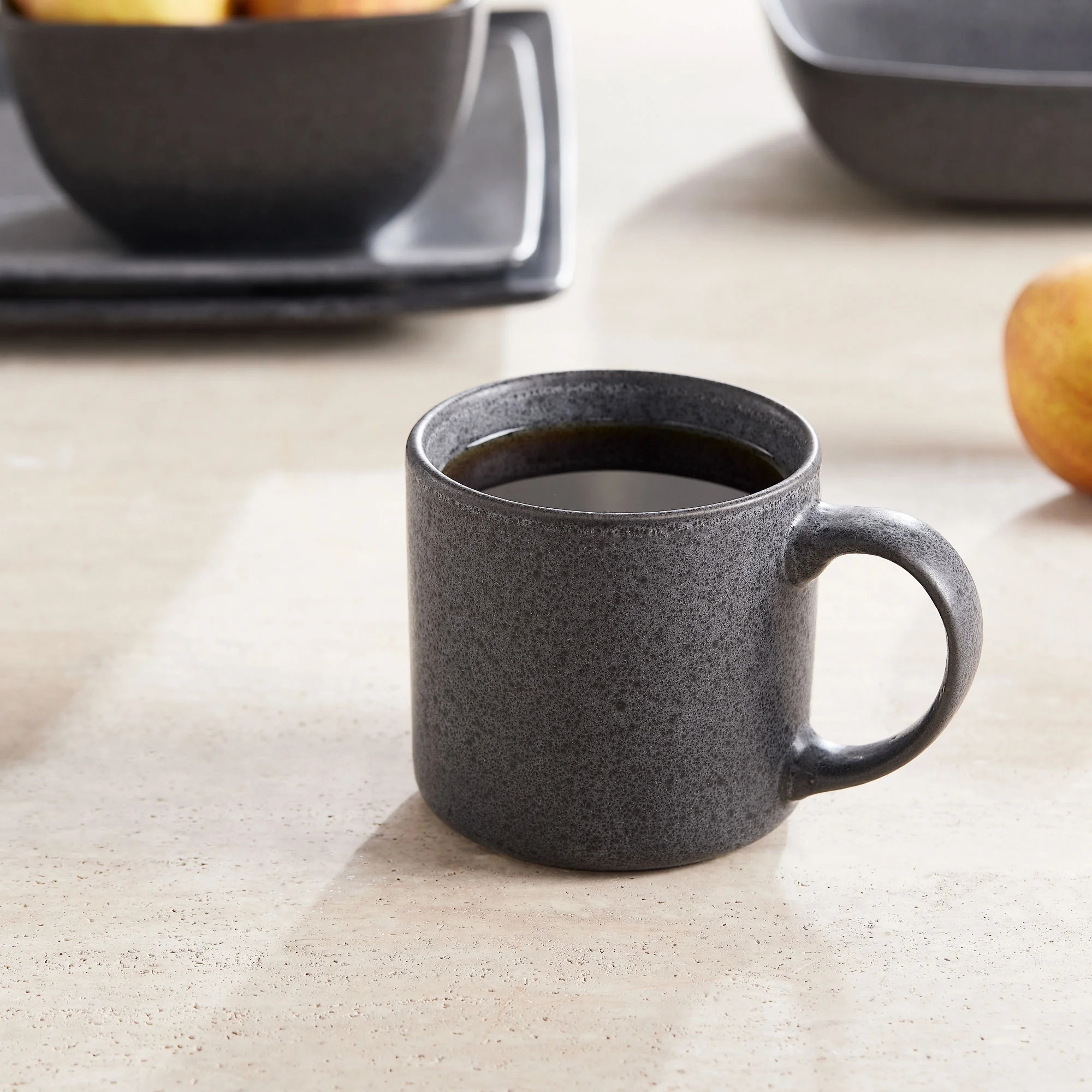 Better Homes & Gardens Dark Gray Modern Mug - Walmart.com | Walmart (US)