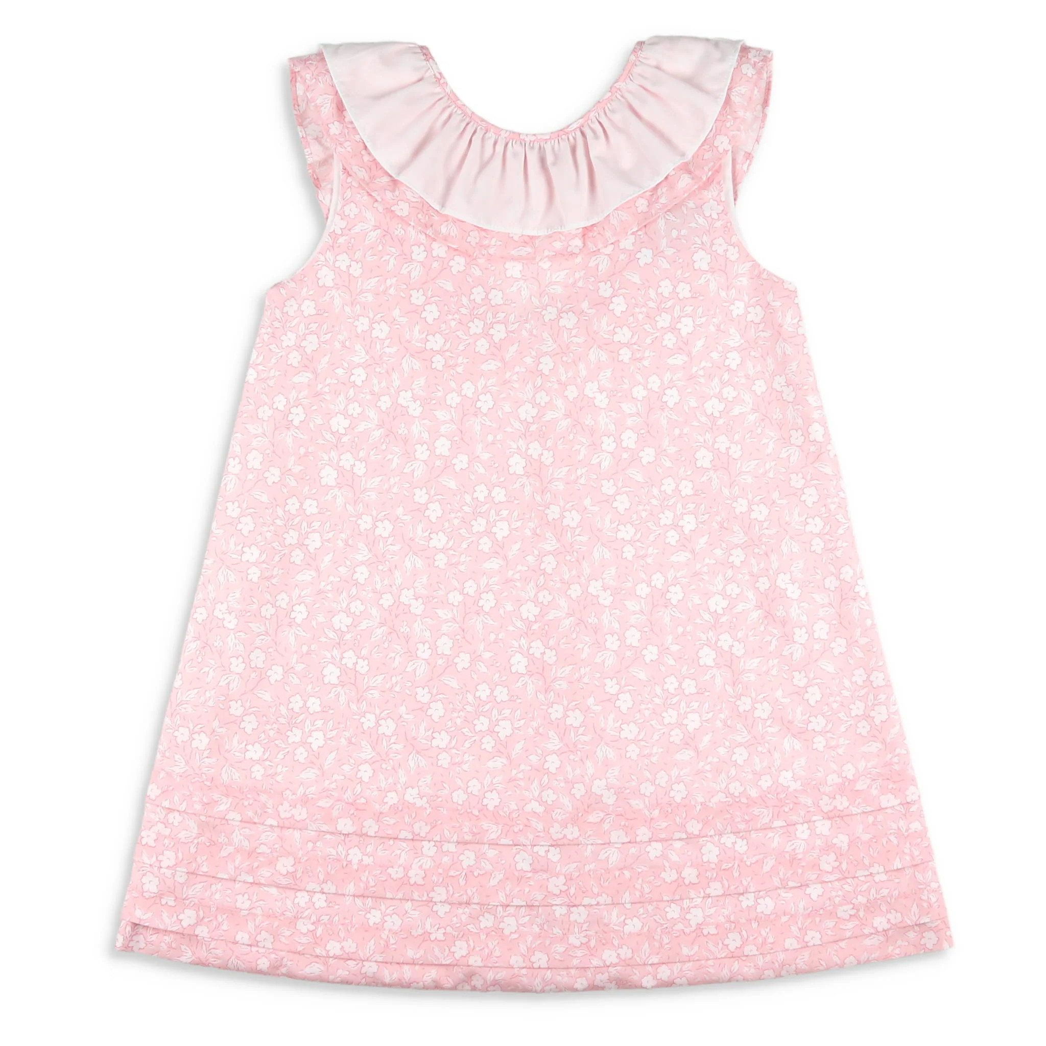 Girls Ruffle Dress - Pink Petal - Shrimp and Grits Kids | Shrimp and Grits Kids