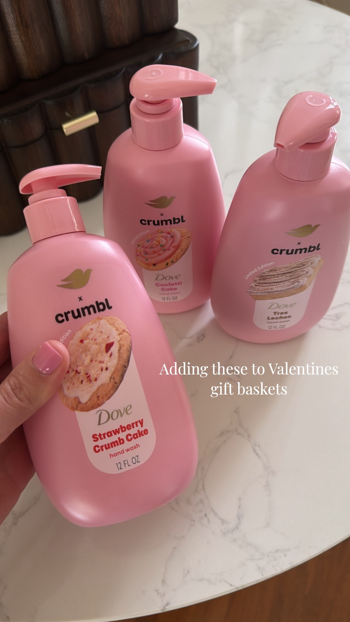 Crumbl smelling hand soap & body wash! Perfect for tween valentines gift baskett

#LTKmomlife #LTKfoodie #LTKValentine