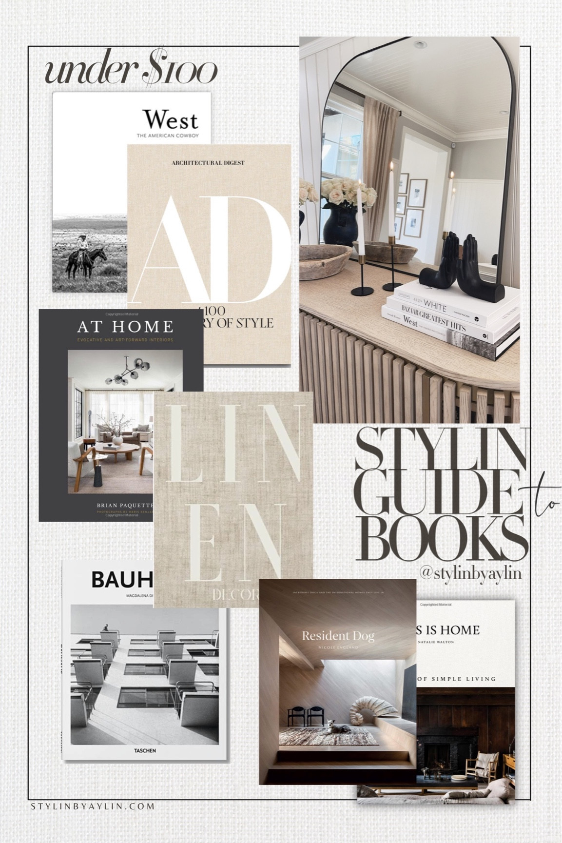 Stylin Guide to BOOKS 

Home decor, home styling, gift idea, books under $100 #StylinbyAylin 

#LTKstyletip #LTKGiftGuide #LTKhome