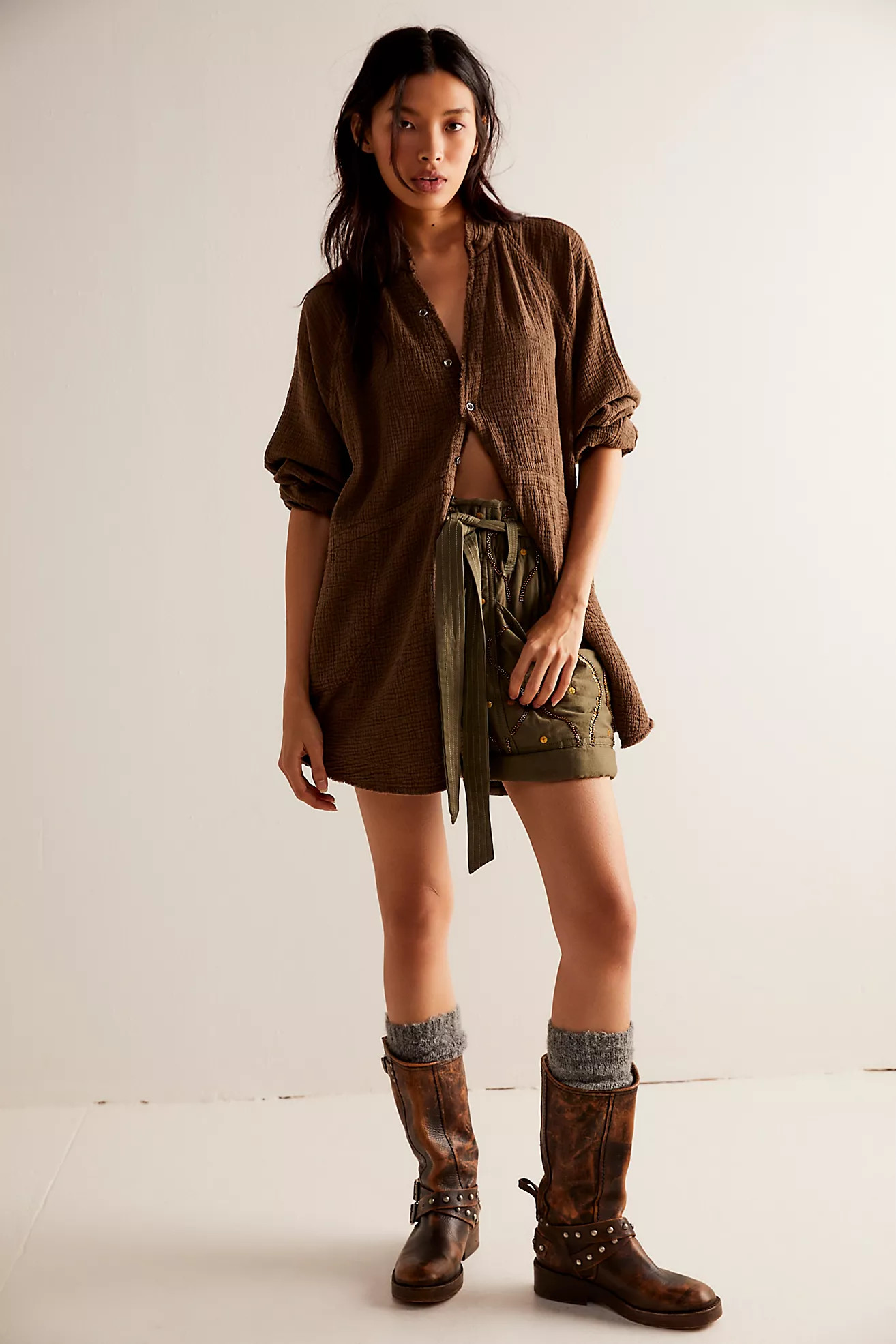 We The Free Summer Daydream Buttondown | Free People (Global - UK&FR Excluded)