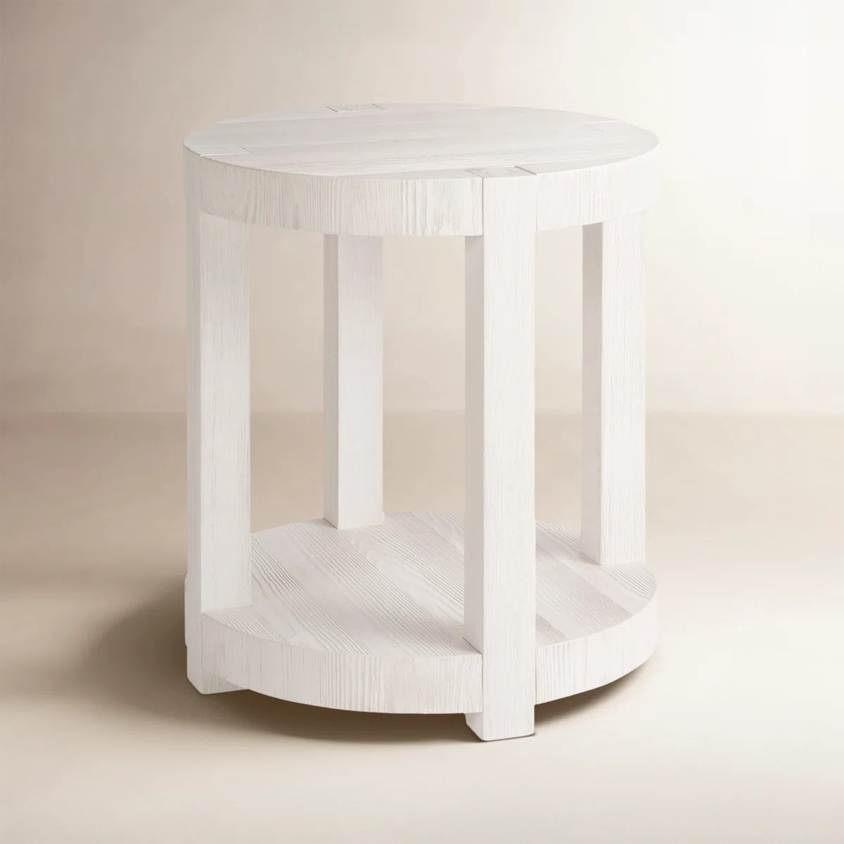 Rosalie 21" W Round End Table with Storage | Wayfair North America