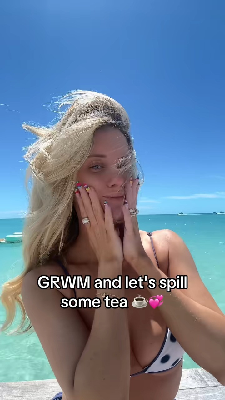 GRWM and let's spill some tea ☕️💕 

 #LTKgrwm #LTKBeauty