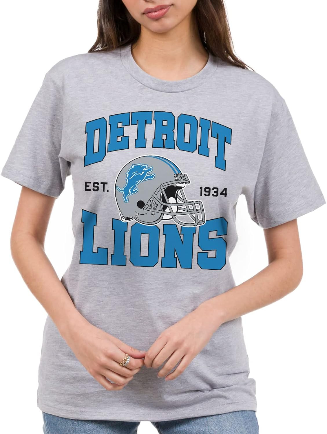 Junk Food - Team Helmet - Officially Licensed Short Sleeve Football Fan Shirt for Men and Women | Amazon (US)