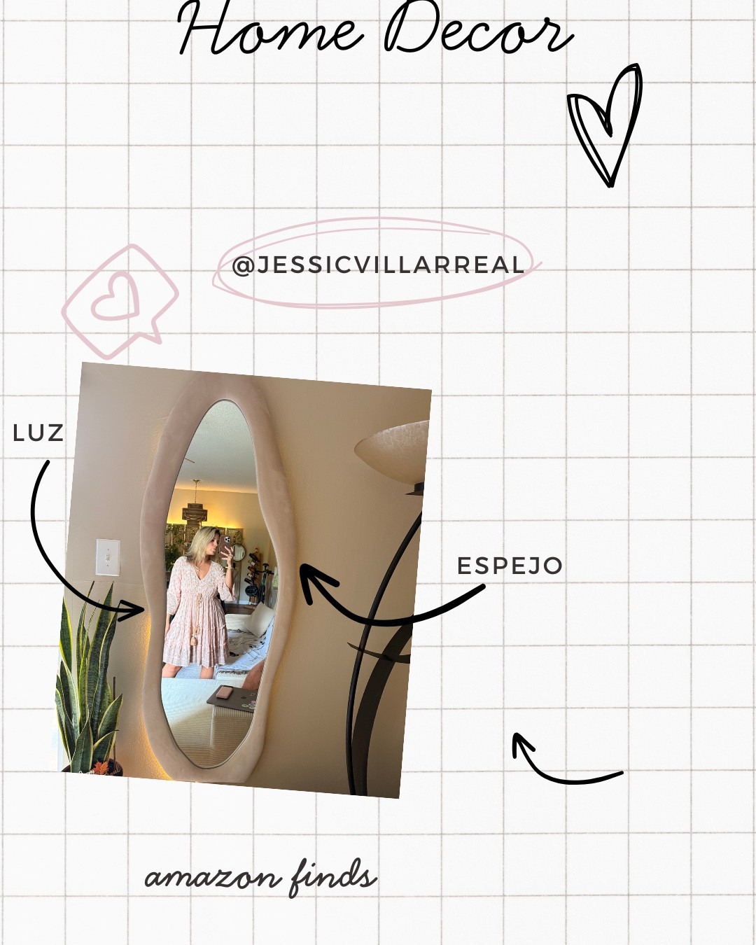 ✨ HOME DECOR FIND ✨🪞
This mirror with LED light is one of those Amazon finds that instantly becomes a favorite 💫
It brings the perfect glow and adds a unique touch to any cozy corner at home.
Ideal for intentional moments, self-care rituals, or just reminding yourself how beautiful you are — inside and out 🤍 

#LTKSeasonal #LTKStyleTip #LTKHome
