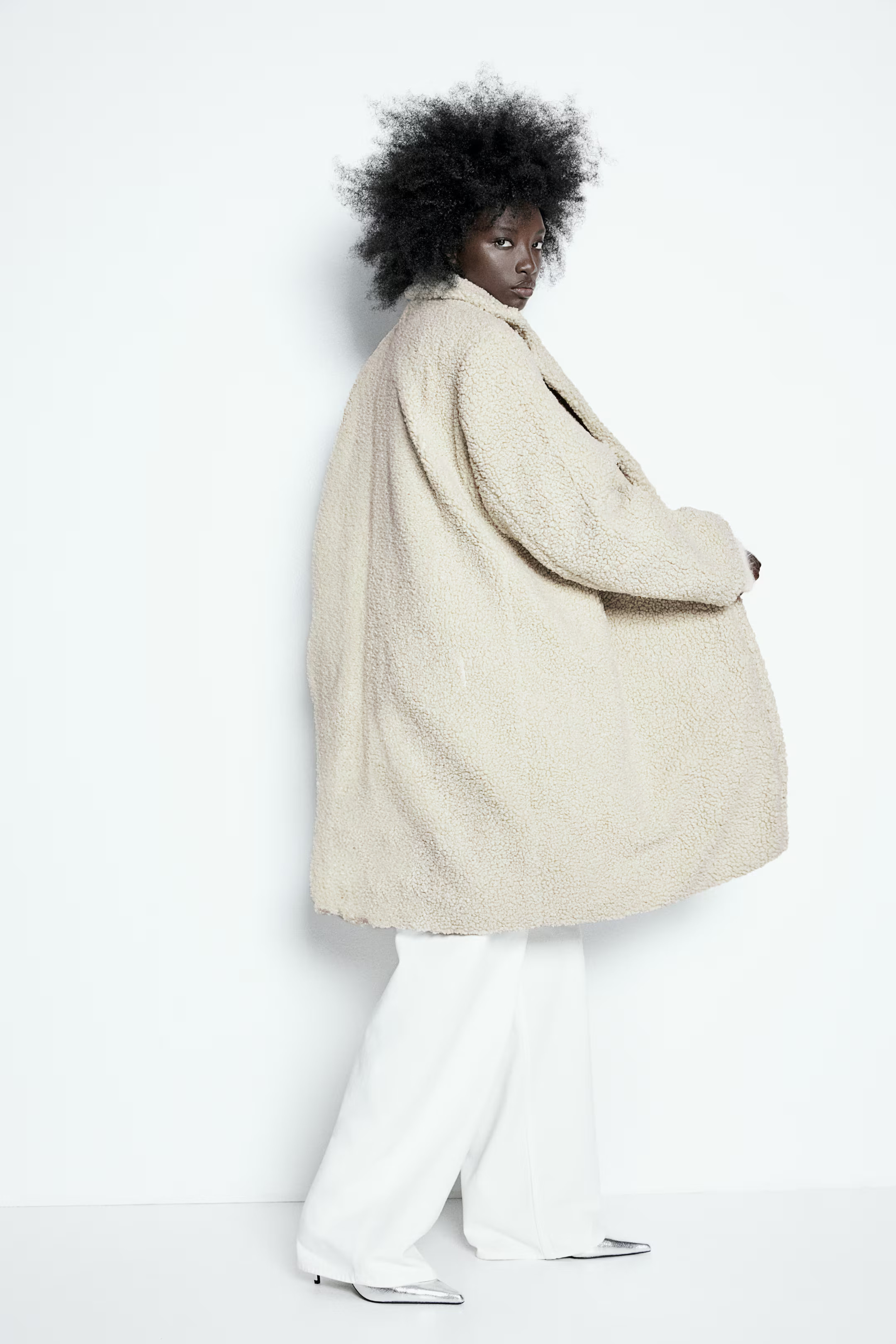 Pile coat | H&M (UK, MY, IN, SG, PH, TW, HK)