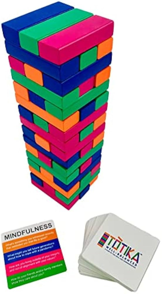 YEHUA! TOTIKA Mindfulness - A Therapeutic Stacking Game Pomoting Self-Care, Empathy and Mindfulne... | Amazon (US)