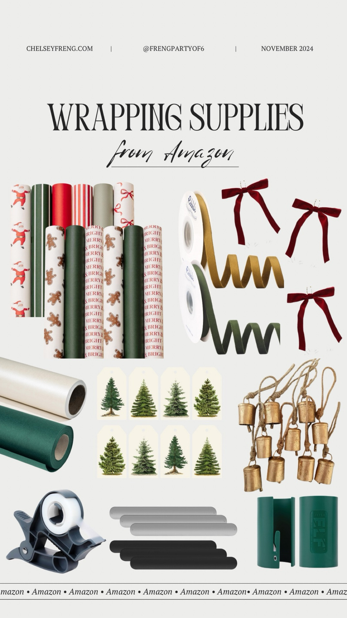 Holiday wrapping paper from Amazon!

#LTKHoliday #LTKSeasonal #LTKFindsUnder50