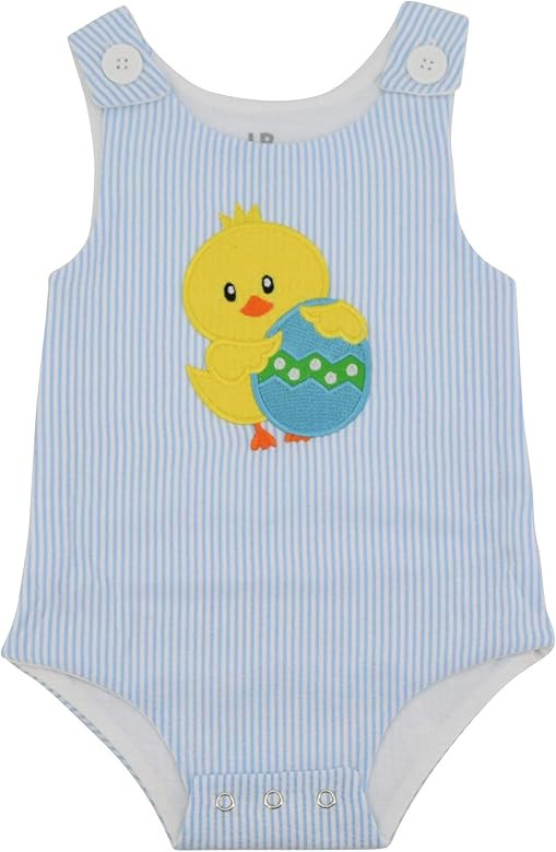 Unique Baby Boys Easter Chick Jon Jon Outfit | Amazon (US)