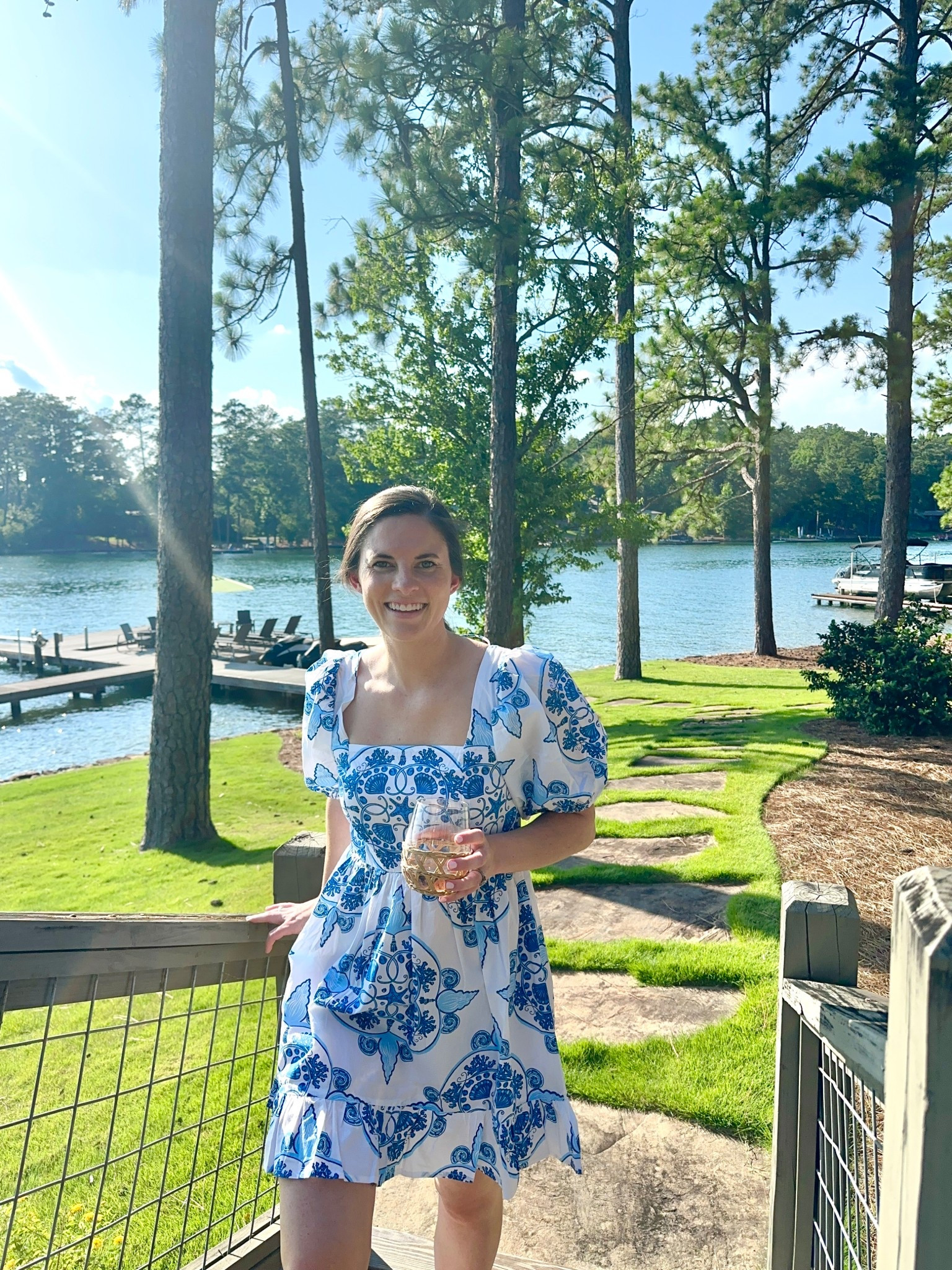 Summer style is my favorite which has made sharing what I’m wearing with y’all especially fun. This @beyondbyvera blue and white dress has the cutest coastal detailing perfect for any remaining summer vacations you have left! I’m wearing a small in the dress and tend to gravitate towards a small in most everything from the brand. 

I’ve linked this outfit and other favorites from #beyondbyvera’s summer collection here for you to shop! #ad