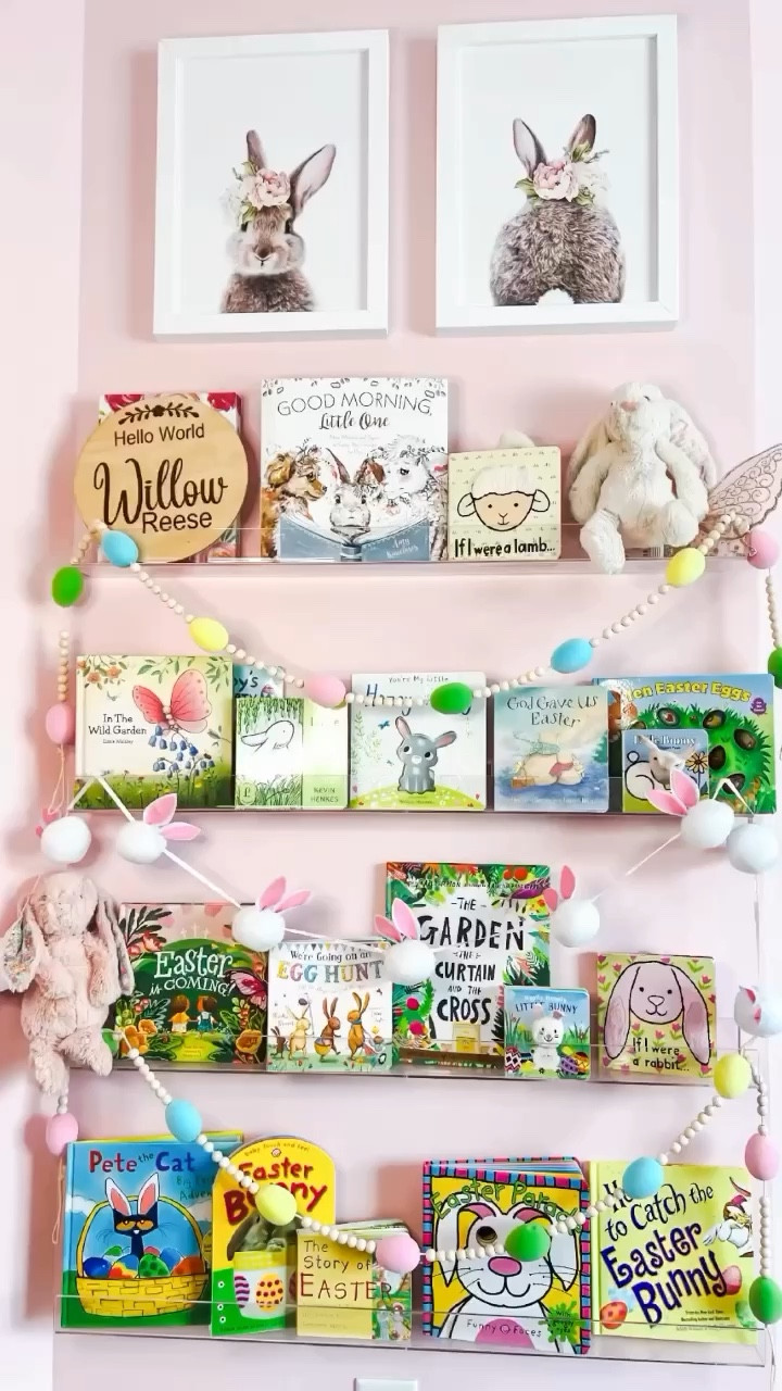 Easter Children’s Bookshelf 🐰🐣
I love doing this for every holiday & changing of the season for my kids! It is such a fun way to get your children involved and excited. Plus,  it rotates all your books so you always have something new to read! These are some of our favorites! 
.
.
.
#liketoknowit #easter #easterdecor #easterbooks #bookshelf #easterbookshelf #nurserybookshelf #liketoknowithome #toddler #toddlerlife #nursery #easterbunny #eastersunday #eastereggs #truemeaningofeaster #heisrisen #egghunt #easterbunny #easterdecorations #easterreads #easterbooks #easterreading #springbooks #holidayreading #instagood #easterstorytime #bunnybooks #easterlibrary 

#LTKfamily #LTKhome #LTKkids
