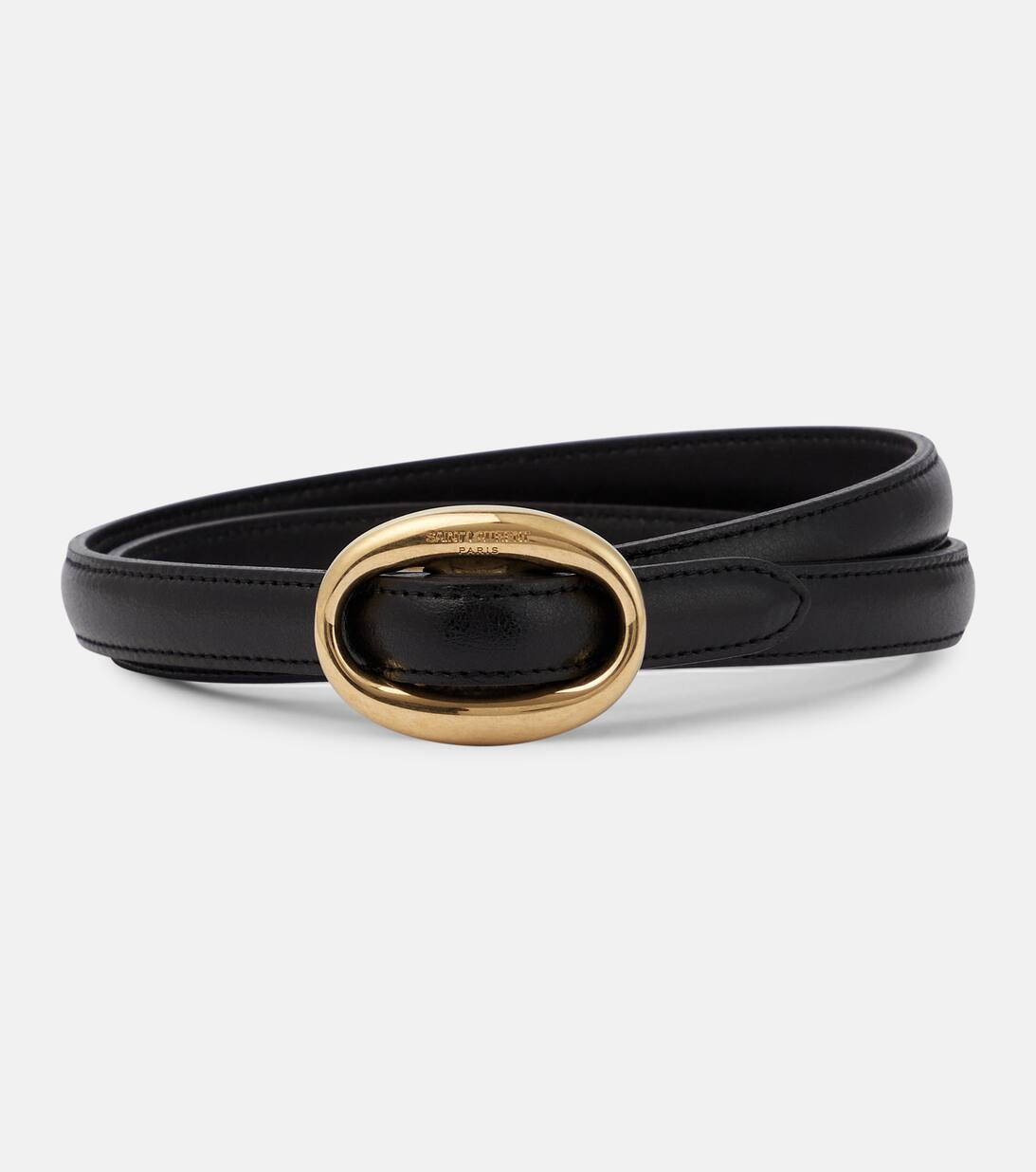 Slim leather belt | Mytheresa (INTL)