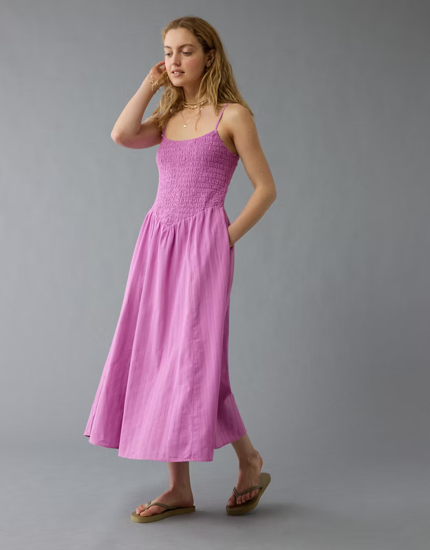AE Bella Midi Dress | American Eagle Outfitters (US & CA)
