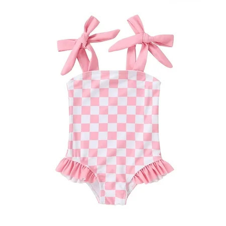 Younger Tree Toddler Girl Swimsuit Baby One-Piece Swimwear Baby Girl Bathing Suits for 12-18 Months | Walmart (US)