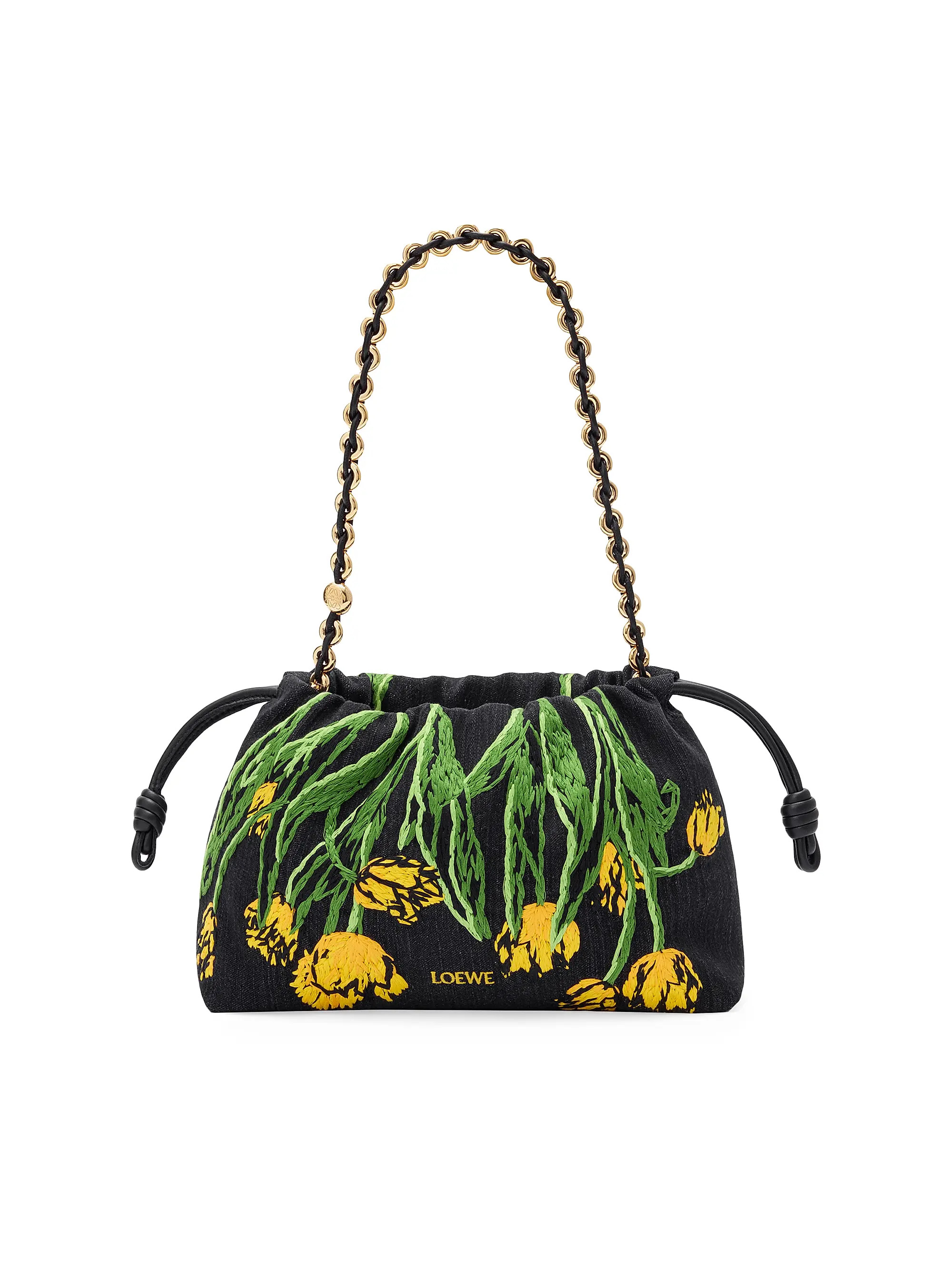 LOEWE x Paula's Ibiza Flamenco Tulip Shoulder Bag | Saks Fifth Avenue