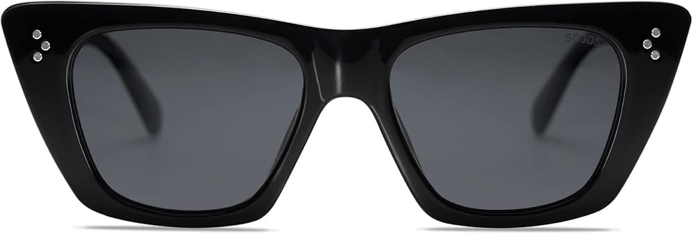 SOJOS Retro Trendy Cat Eye Polarized Sunglasses for Women Cute Stylish UV400 Sunnies SJ2199 | Amazon (US)