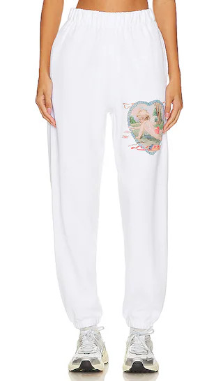 Straight Flush Sweatpants in White | Revolve Clothing (Global)