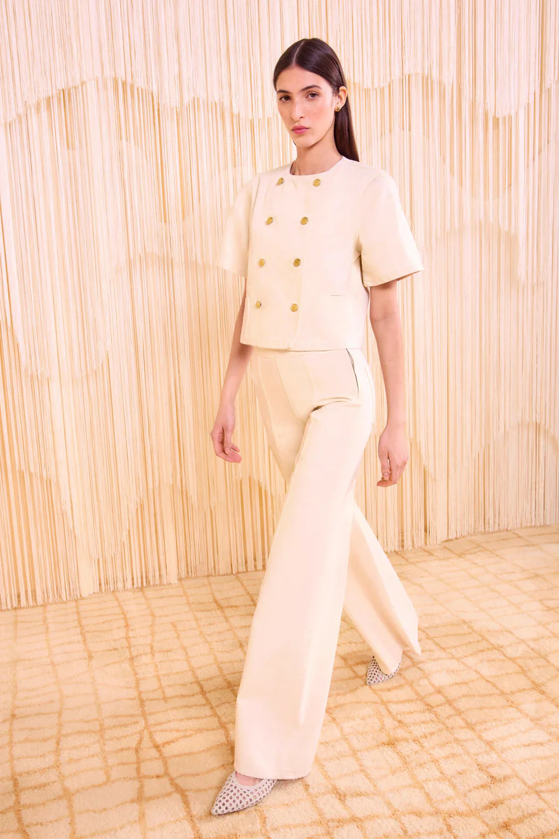 The Serge Short Sleeve Jacket

          Birch | Ulla Johnson