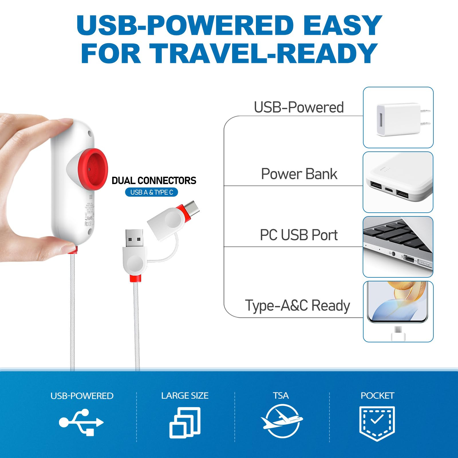 VMstr 18 Pack Vacuum Storage Bags with USB Pump, Vacuum Seal Bags for Clothing Travel, Carry-on S... | Amazon (US)