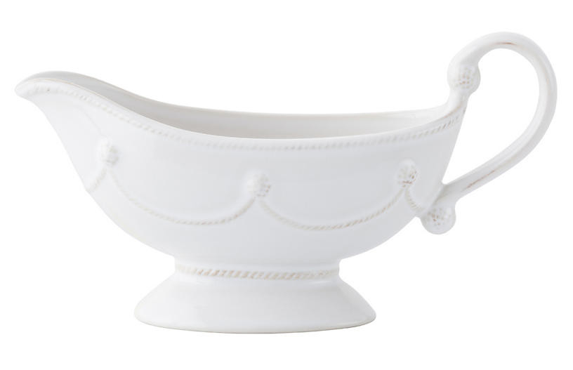 Berry & Thread Gravy Boat - White - Juliska | One Kings Lane