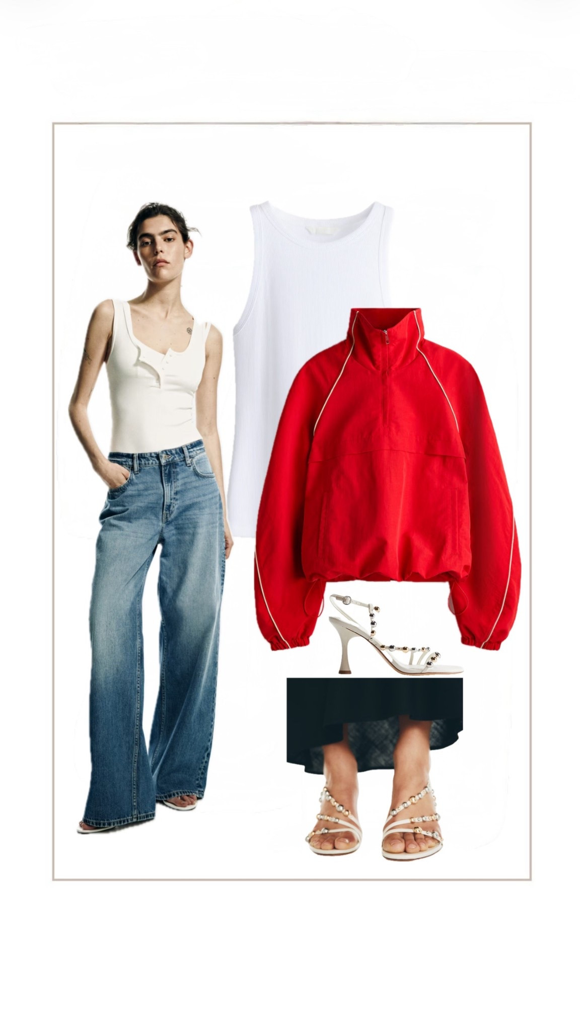 Obsessed with this Funnel Neck Jacket from H&M ❤️
The perfect pop of color to elevate your everyday basics ,paired with a simple tank, wide leg denim, and statement heels. Effortless but put together.

Funnel neck jacket, H&M Jacket, H&M jeans ,wide leg jeans 

#LTKSeasonal #LTKU #LTKootd
