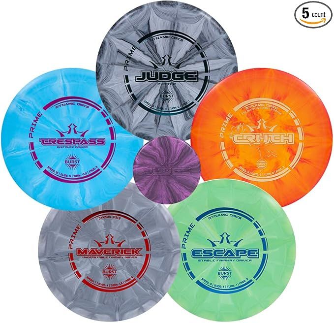 Dynamic Discs Prime Burst Disc Golf Starter Set | Beginners Frisbee Golf Set | Sets Include Disc ... | Amazon (US)