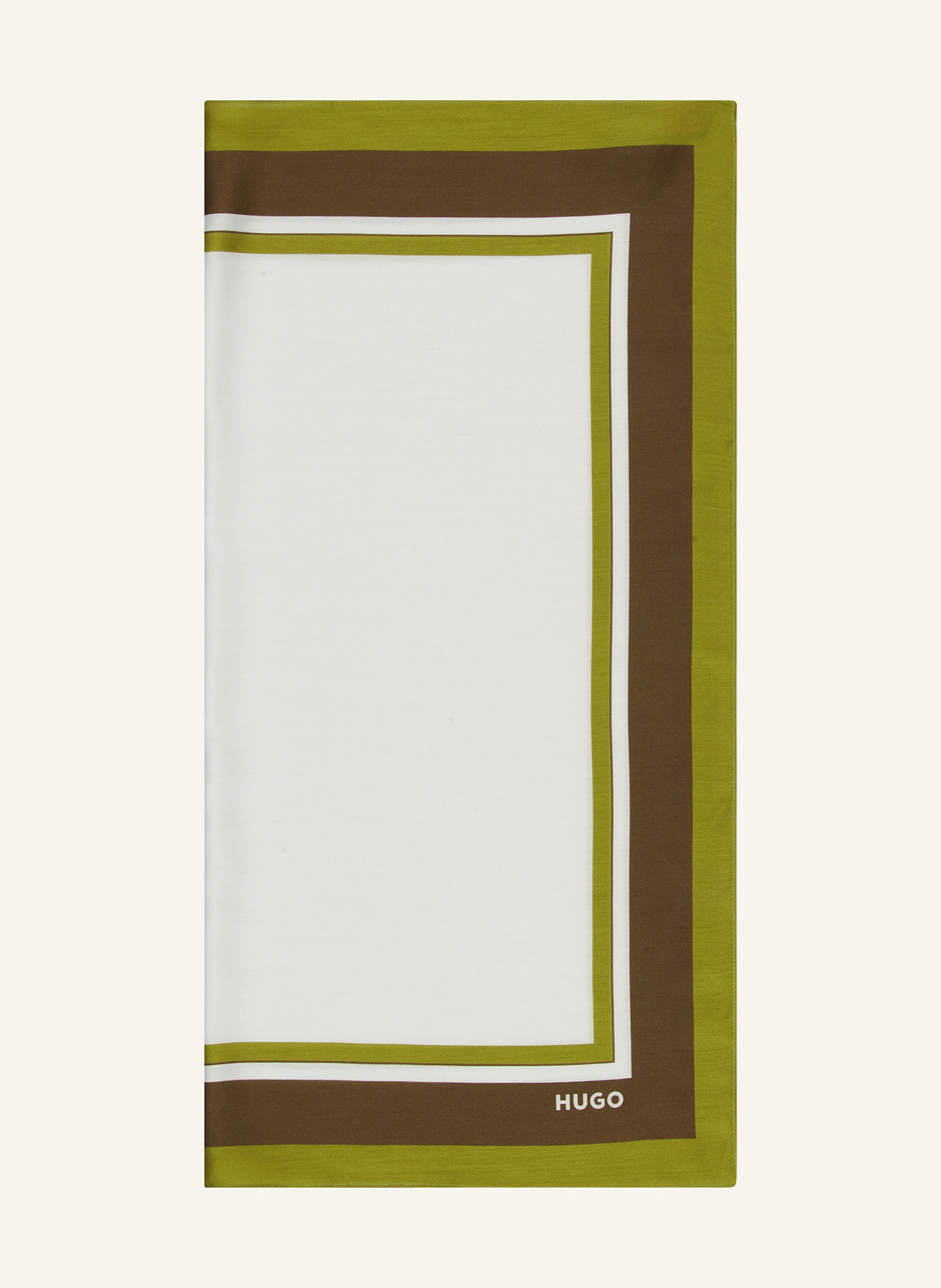 HUGO Tuch in weiss/ oliv/ khaki | Breuninger (DACH)