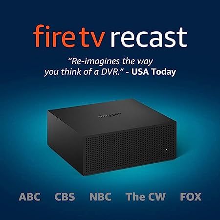 Fire TV Recast, over-the-air DVR, 500 GB, 75 hours, DVR for cord cutters | Amazon (US)