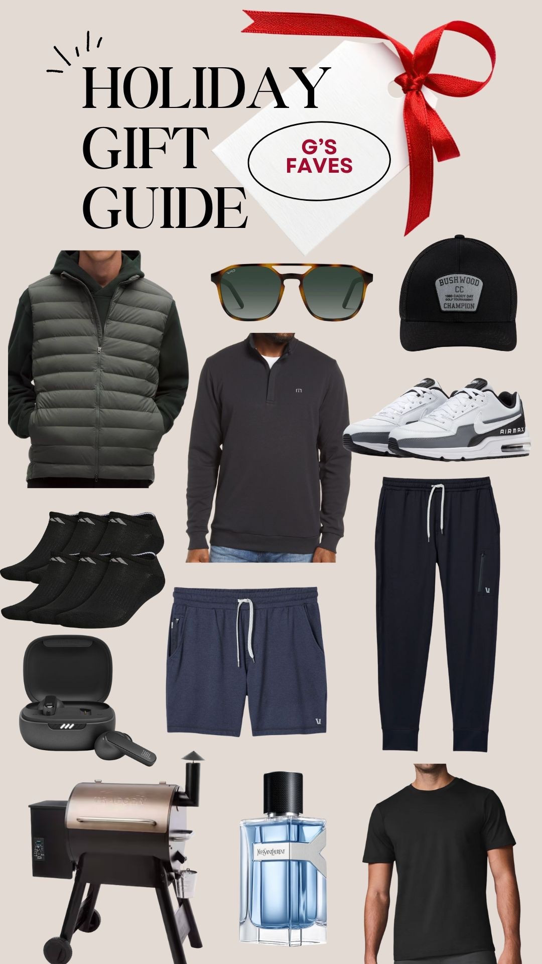 Gift guide for men! All of my husband’s favorite things! 

Christmas gift ideas for husband, men’s gifts 

#LTKGiftGuide #LTKHoliday