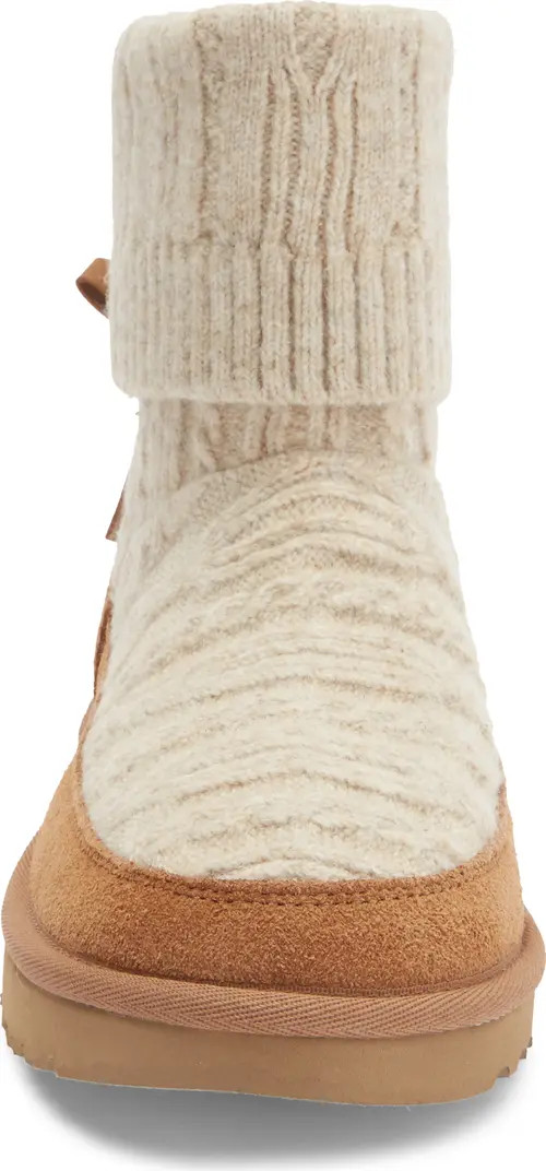 UGG® Classic Mini Cable Knit Bootie (Women) | Nordstromrack | Nordstrom Rack