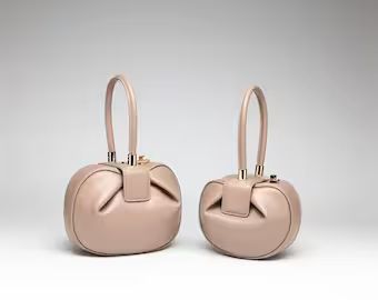 Dumpling Hobo Bag, Unique Handbag, Vintage Bag, Designer, Personalised, Genuine Leather Gift Idea... | Etsy (US)