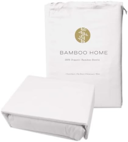 Bamboo Home - 100% Bamboo Sheets - Eco Friendly - Super Soft Sheets - Hypoallergenic- Extra Deep ... | Amazon (CA)