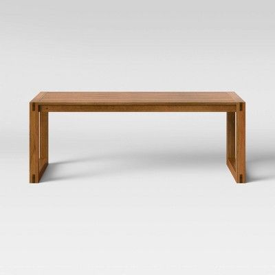 Kaufmann Wood Patio Coffee Table - Natural - Project 62™ | Target