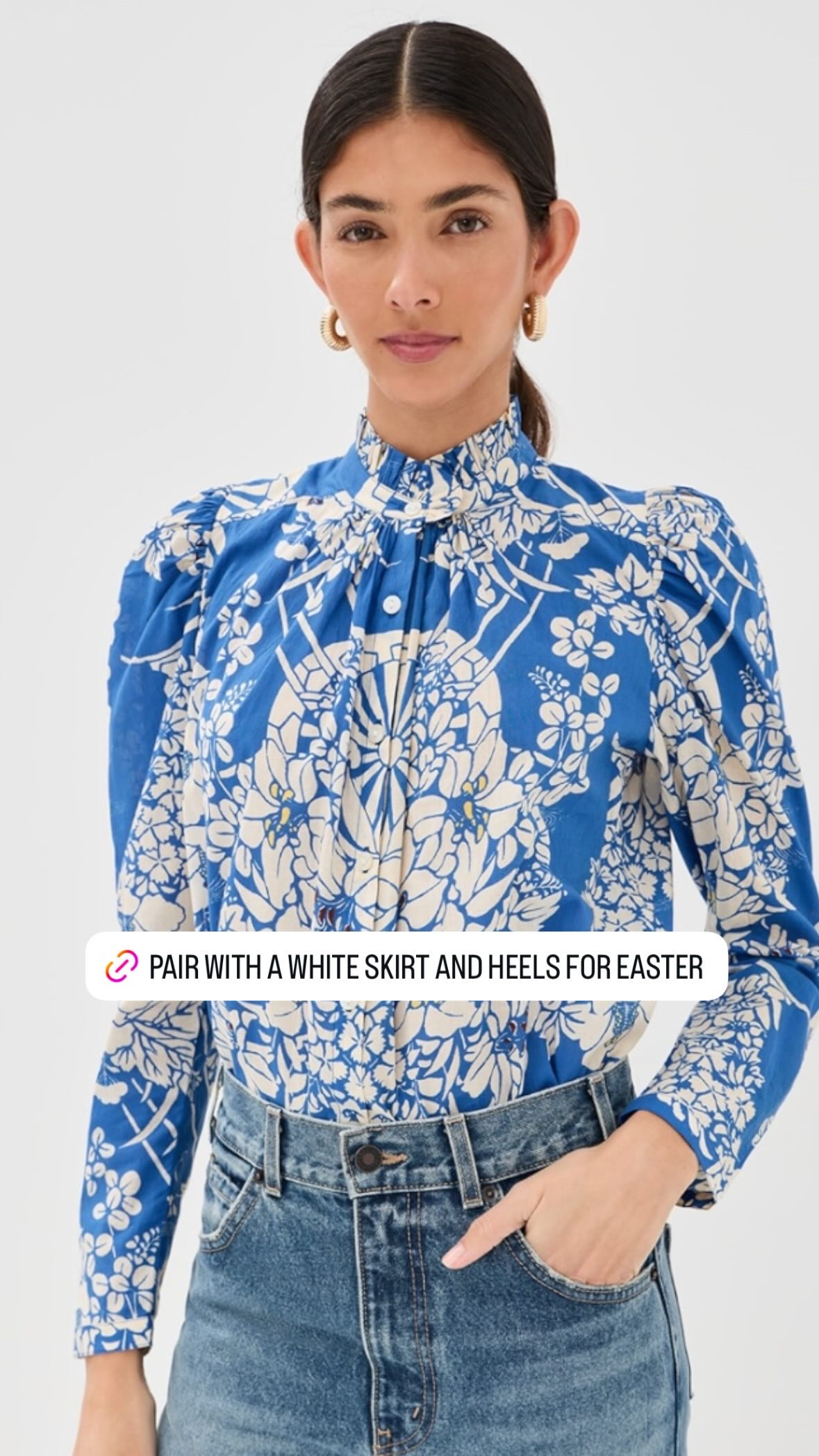 Pair this blouse with a white skirt and heels for a cute spring look. Sharing a roundup of Easter favorites that I'm loving for spring. From dresses, to skirts, shorts, and more.  

 #LTKgrwm #LTKootd #LTKSeasonal