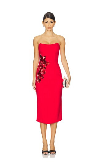 Yasmine Maxi Dress in Red | Revolve Clothing (Global)