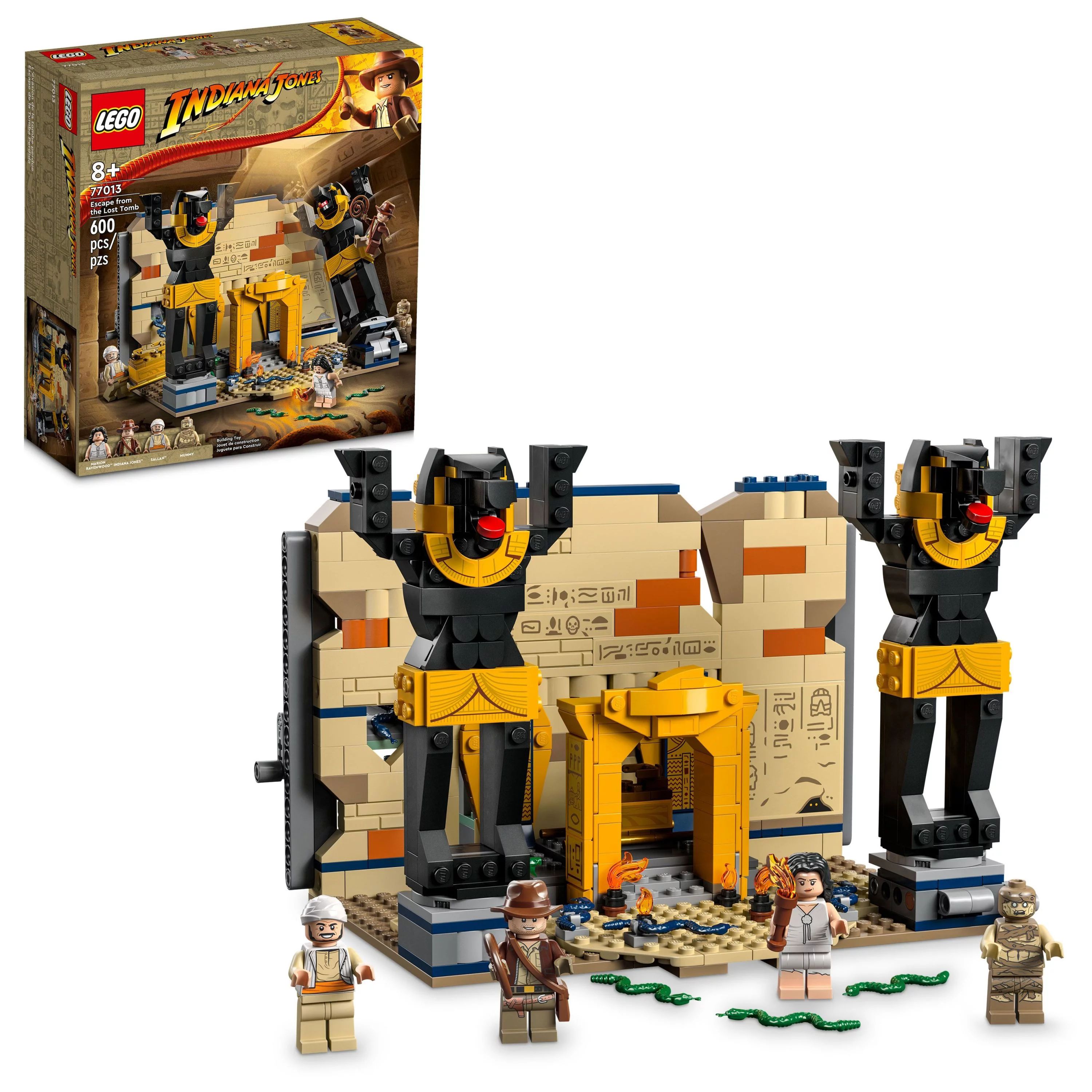 LEGO Indiana Jones Escape from the Lost Tomb 77013 Building Toy, Featuring a Mummy and an Indiana... | Walmart (US)