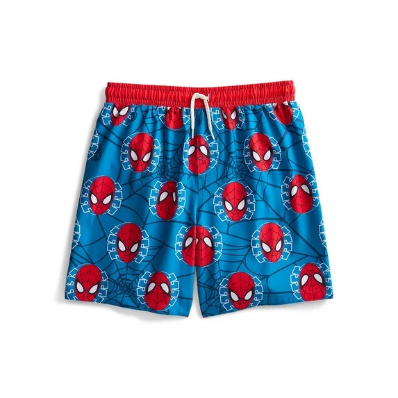Spider Man Boys Swim Trunks with UPF50, Sizes 4-16 | Walmart (US)