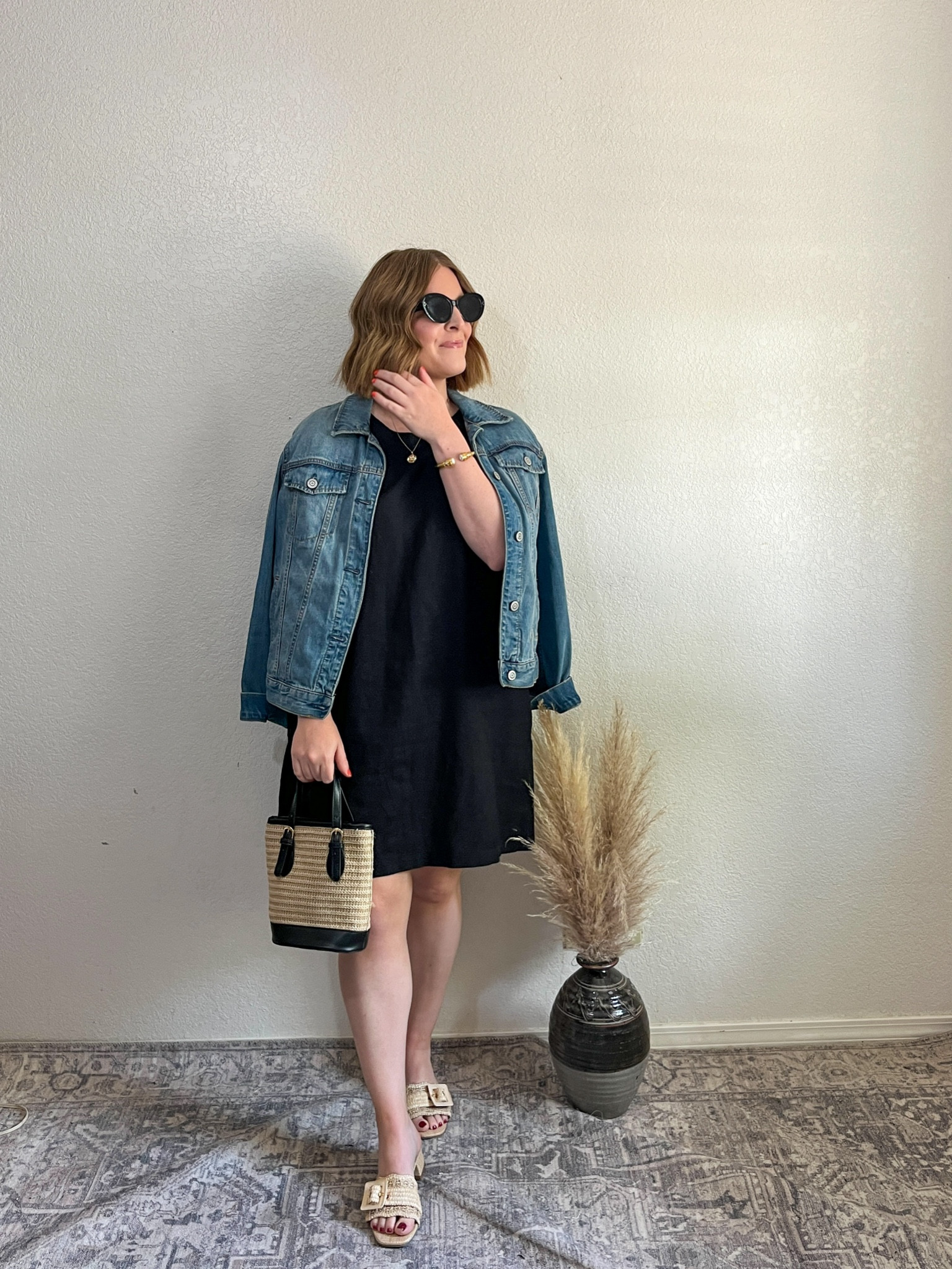 The perfect Summer LBD! Has pockets 

Wearing L (tts) I’m 5’4

#LTKfindsunder50 #LTKmidsize #LTKshoecrush